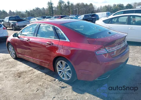 2014 Lincoln Mkz Hybrid из США, поврежденный, VIN 3LN6L2LU7ER831641